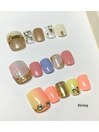 定額フットネイル￥8990