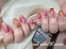 ナインカラット 神田店(9 Carats)/ニュアンス　個性ネイル