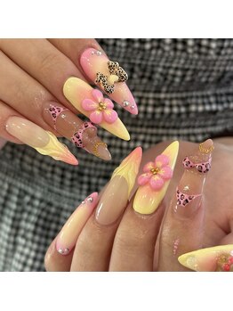 ネイルアトリエビー(nail atelier be’)/サマー海外個性派ネイル