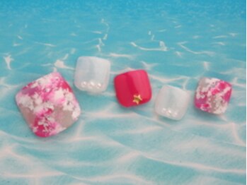 ネイルサロン クランベリー(Cranberry)/211.大人女性のフットネイル