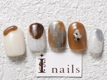 アイネイルズ 梅田店(I nails)/韓国ニュアンス秋色￥8200