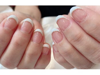 ネイルアンドアイラッシュヴィーナ ゆめタウン廿日市店 (Nail&EyeLash Vina)/フレンチネイル
