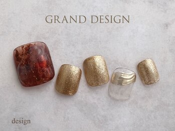 グランドデザイン 岐阜店(GRAND DESIGN)/ぷっくりニュアンスネイル