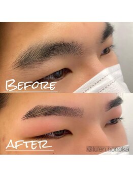 ルアン 六本木店/メンズ美眉毛スタイリング