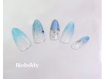 ノーバディ(Nobody)/梅雨ネイル