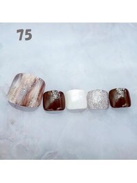 フットネイル：No.75