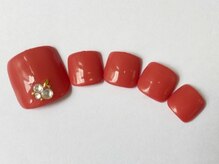ネイルーク(Nailuke)/フットの定額シンプルデザイン