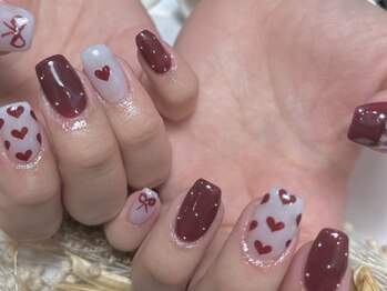 クイーンネイル(QUEEN NAIL)/ハートネイル