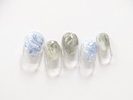 夏のブルーニュアンス