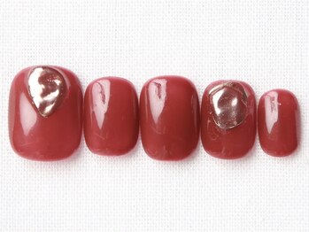 夏子ネイル アンド スクール/粘土ジェルアート7500円