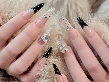 センスネイル 北千住店(Sense Nail)/秋冬ネイル　エレガントデザイン
