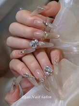 大きめパーツでインパクト◎≪長さ出し持ち込みデザイン≫のクーポン