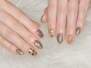 リーミプラス なかもず店(Rimi.+)/ハートホロミラーネイル★