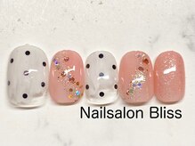 ネイルサロンブリス(nail salon Bliss)/定額シンプルアートコース￥5500
