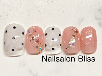 ネイルサロンブリス(nail salon Bliss)/定額シンプルアートコース￥5500