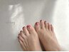《新規他店ジェルオフ無料》Foot★マグネットカラー ￥7000円