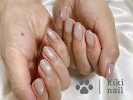 ラメフレンチ/大人上品