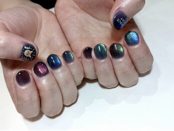 ネイル バイ ブリス(Nail by VLISS)の写真/【trend定額アート20種¥9500】ケア込★人と被りたくない・でも個性が強すぎない手書きアートデザイン♪