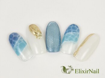 エリクサーネイル 五反田(Elixir Nail)/定額b カジュアル/クーポン使用