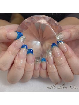 夜空＆海ネイル