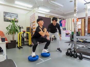 太宰府鍼灸治療院 トレーニングラボ(Training Lab)の写真/【継続して通いやすい価格設定！】ダイエットだけでなく、体力づくりや気になる箇所にもアプローチ☆
