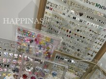 ハピナス(HAPPINAS)の雰囲気（豊富なパーツをご用意♪持ち込みデザイン対応◎）