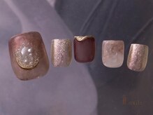アイネイルズ 吉祥寺店(I nails)/ニュアンスピンクフットネイル