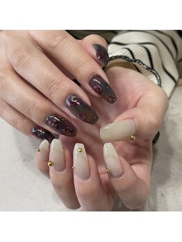 ホニ(Honi)/フラワーネイル ¥8800