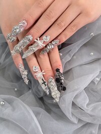 チップ長さだしパーツ付け放題