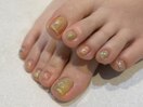 Spring foot nail 。
