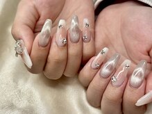 レプレ(Lepre)/チークネイル×マグネットネイル