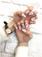 プライズアイリス アイラッシュ 池袋東口店(prize Iris eyelash)/お客様持ち込みネイル☆