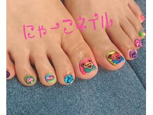 にゃーこネイル/デッドベア☆持ち込みデザイン