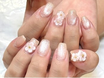 ベルル(Bellulu)の写真/【平野/巻き爪ジェル/パラジェル認定店】丁寧な施術で理想のデザインに♪自爪を削らないから傷みにくい◎
