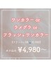 【Hand】ワンカラーorラメグラorフラッシュジェル★オフ無料★4980円(5980円)