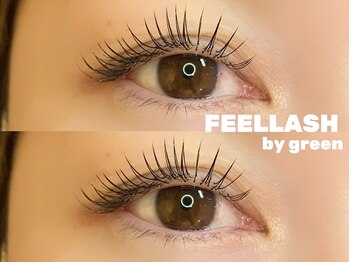 フィールラッシュ バイ グリーン(FEELLASH by green)/LED120(目尻カール強め)