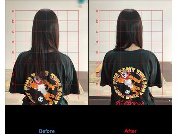 ストレチックス 近江八幡店/姿勢改善ビフォーアフター1回