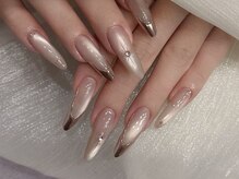 センスネイル 北千住店(Sense Nail)/秋冬ネイル　エレガントデザイン