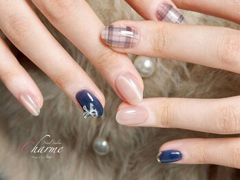 シャルム(Charme)の写真/《NEWOPEN★》オフィスネイルやシンプルデザインがお好きな方必見【ナチュラルコース¥6500】大宮駅