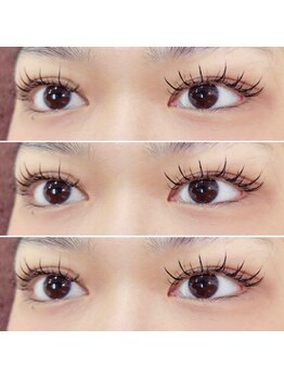 アイラッシュ ルル(eyelash Ruru)/ワンホン束感マツエク