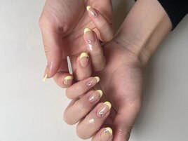 【30代女性 French nail】