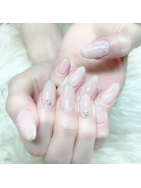 ラメきらスキニーフレンチ