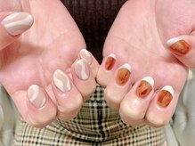 エリンカネイル バイ レシッド 武蔵小杉(erincanail by rcid)/チグハグネイル