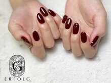 エアフォルク 銀座(ERFOLG)/シンプルボルドーネイル♪