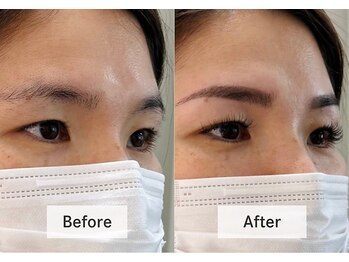 アンドミー 月島店(and me.)/眉・まつげエクステ140本