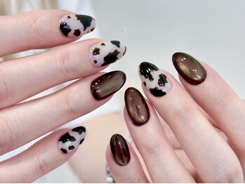 センスネイル 自由が丘店(Sense Nail)/バイカラー 水光マグネット