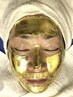 光フェイシャル×金箔で極上艶肌リッチケア♪