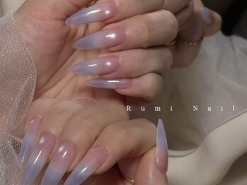 ワンホンネイル 新宿(Rumi Nail)/ラベンダー/グラデーション