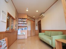 清潔感のある落ち着いた空間。