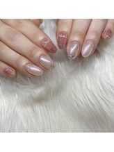 ミント(mint)/チェックネイル